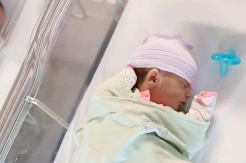 A Euless couple had a rare set of twins in Grapevine.
