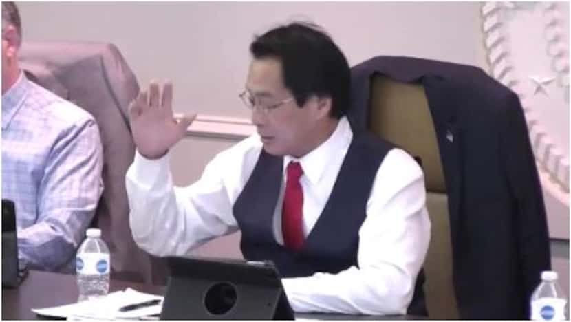 Addison Mayor Joe Chow voted in February 2018 to settle the lawsuit. He originally was...