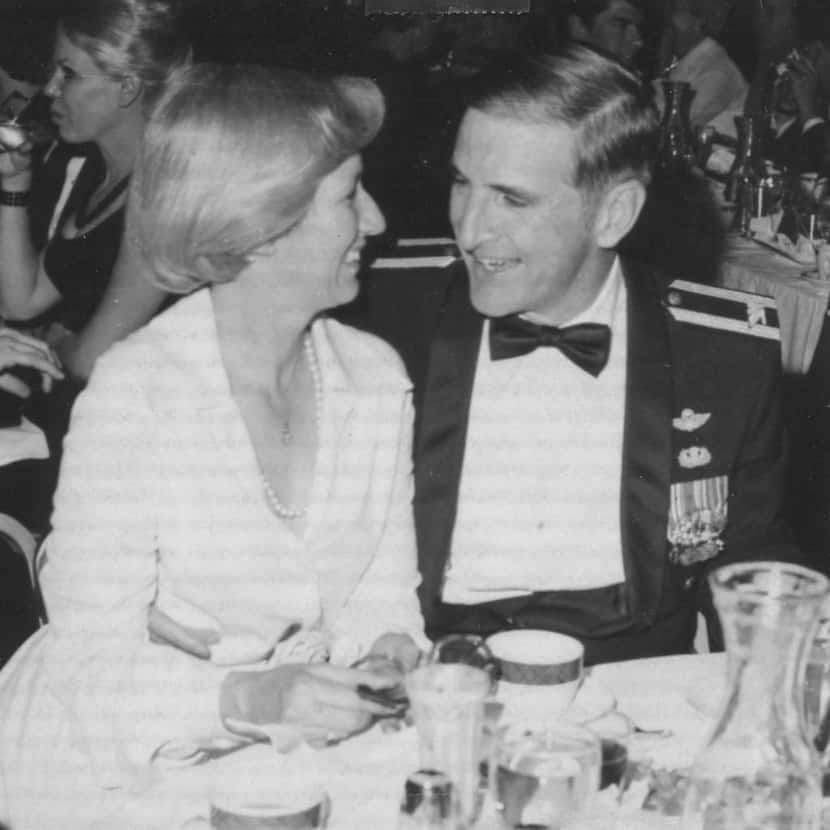 Congressman Sam Johson and his wife Shirley Melton Johnson.