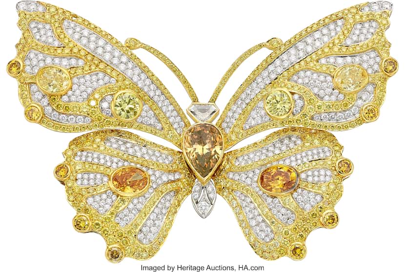This butterfly broach from the Mary Anne Sammons Cree jewelry collection is one of 125...