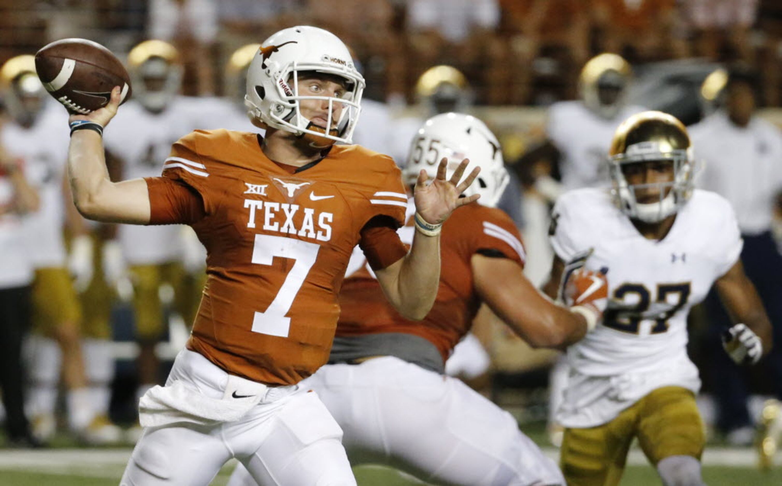 Texas QB Shane Buechele was born despite his father getting a vasectomy