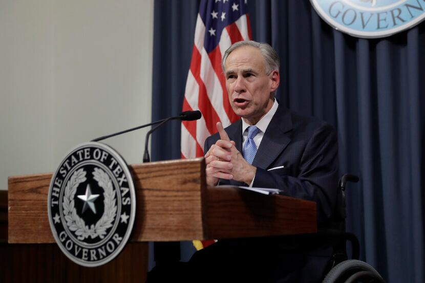 Gov. Greg Abbott says he'll work with the Legislature to 