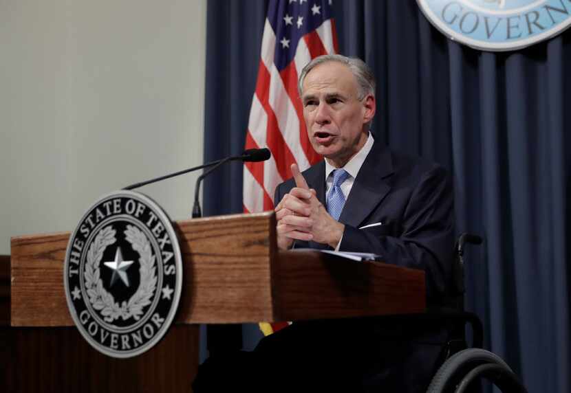 Texas Gov. Greg Abbott says he will work with the Legislature to enact stronger policies to...