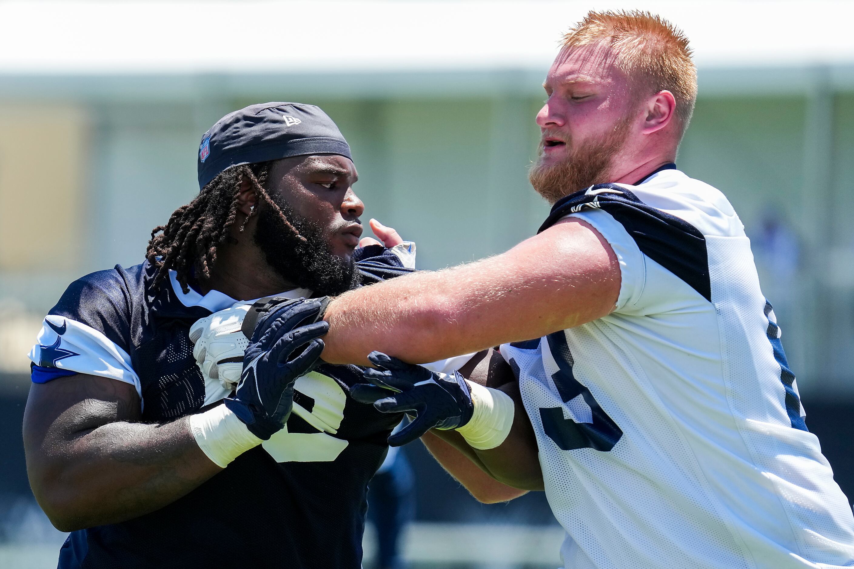 Mazi Smith debuted at Cowboys camp as advertised. Now, the development  begins