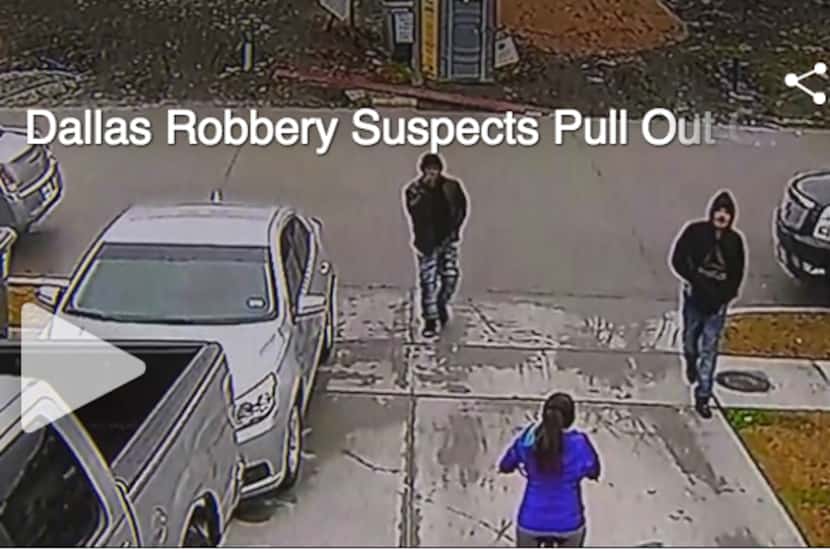 Dos hombres ingresaron a robar una casa mientras una niña de 8 años jugaba afuera. FOTO...