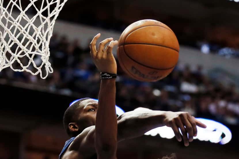 Mavericks forward Dorian Finney-Smith returned to action after being out four months with a...