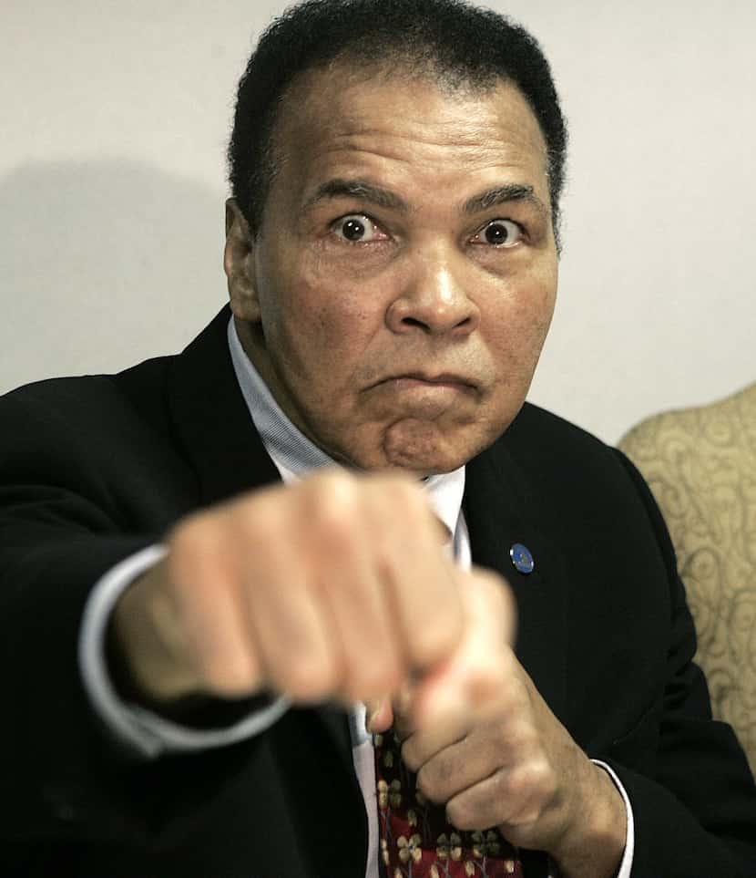 Muhammad Ali en 2006.(AP Photo/Paul Sancya)