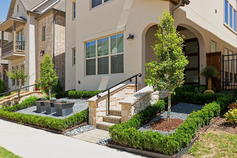 Xeriscape in front yard