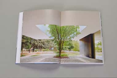 Pages from a monograph on a new Highland Park residence by Alterstudio.
