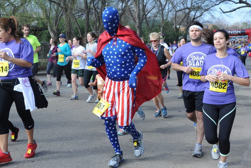 Maybe a little hot to break out this costume from a March run, but inspiration no less. 