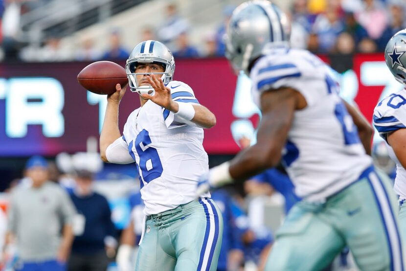 Matt Cassel tuvo un mal debut con los Cowboys. AP