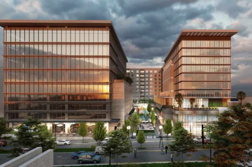 Goldenrod Cos. is planning an office tower and mixed-use development in Fort Worth's...
