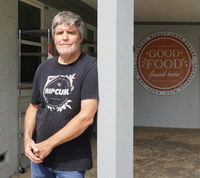 After losing his job in late March, Bill Kennedy of Plano started volunteering at the food...