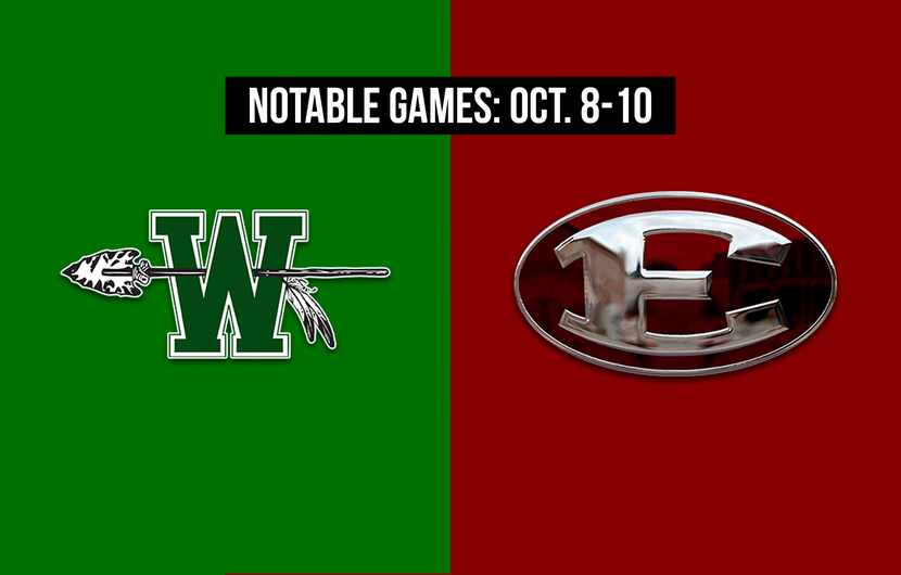 Notable games for the week of Oct. 8-10 of the 2020 season: Waxahachie vs. Ennis.