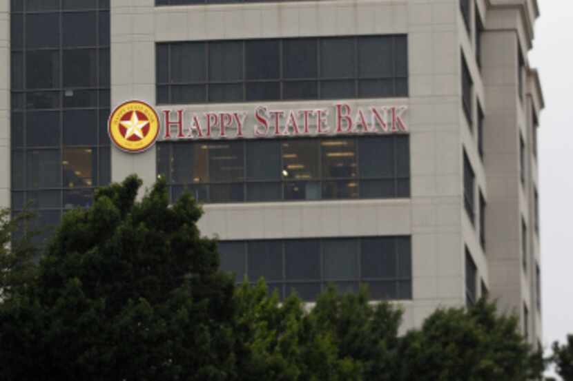 Happy State Bank is blazing new trails in Dallas by moving its branch to a can't-miss-it...