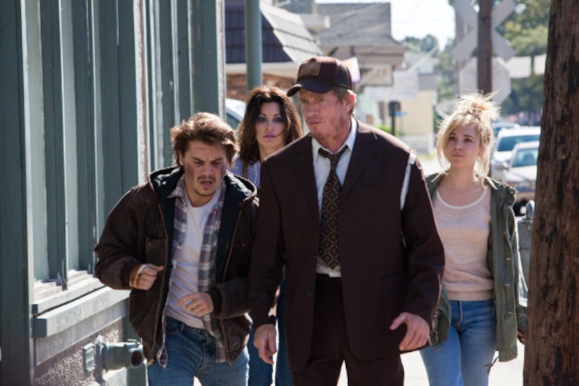 Emile Hirsch, Gina Gershon, Juno Temple and Thomas Haden Church in William Friedkin’s KILLER...