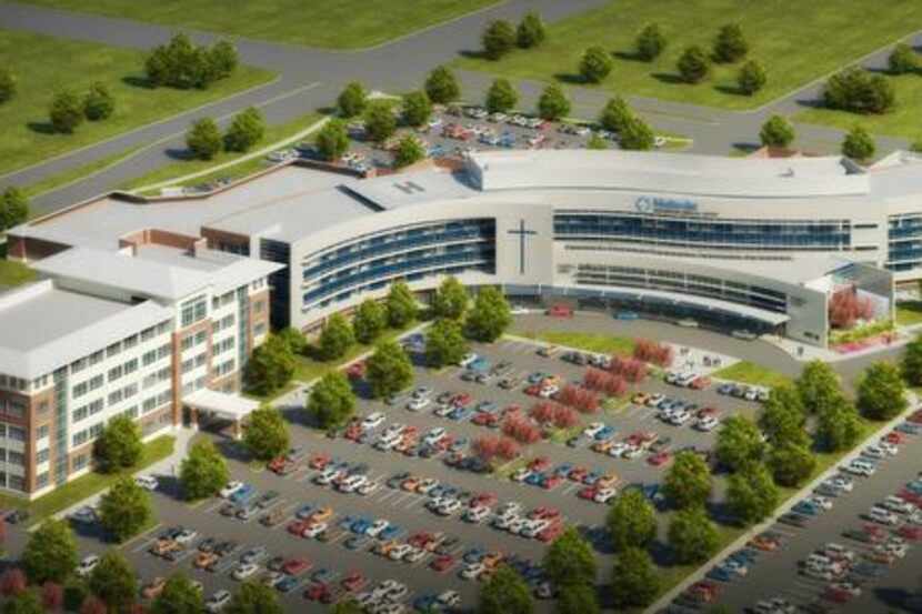 The ‘s-shaped’ design of Methodist Richardson Medical Center’s new Bush/Renner campus was to...