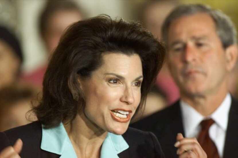 Nancy Brinker, founding chairwoman of Race for the Cure, thanked President George W. Bush...
