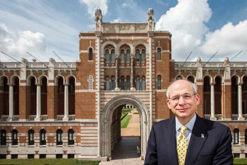 Former Rice University president David Leebron is the new president and CEO of think tank...