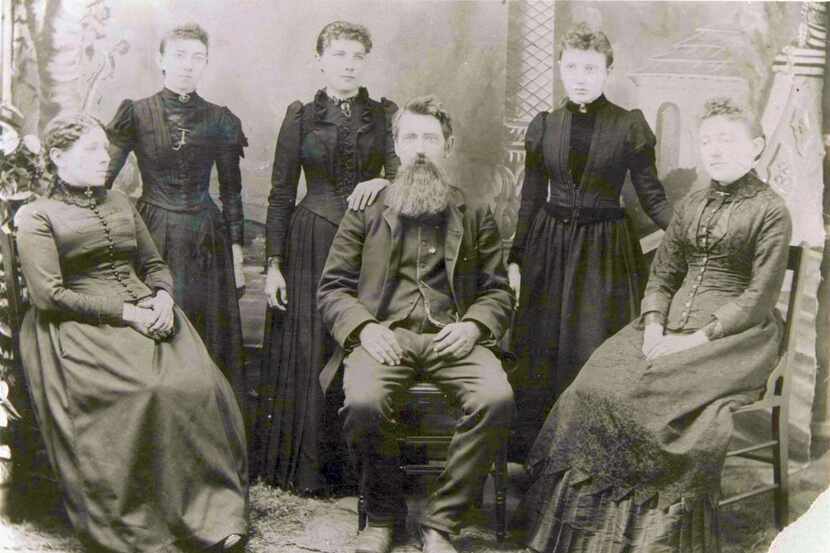 The Ingalls Family in 1894: Seated, from left: Caroline, Charles and Mary Ingalls. Standing:...