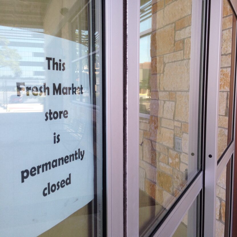 Fresh Market closed its Turtle Creek Village store in May after just a year of operation.