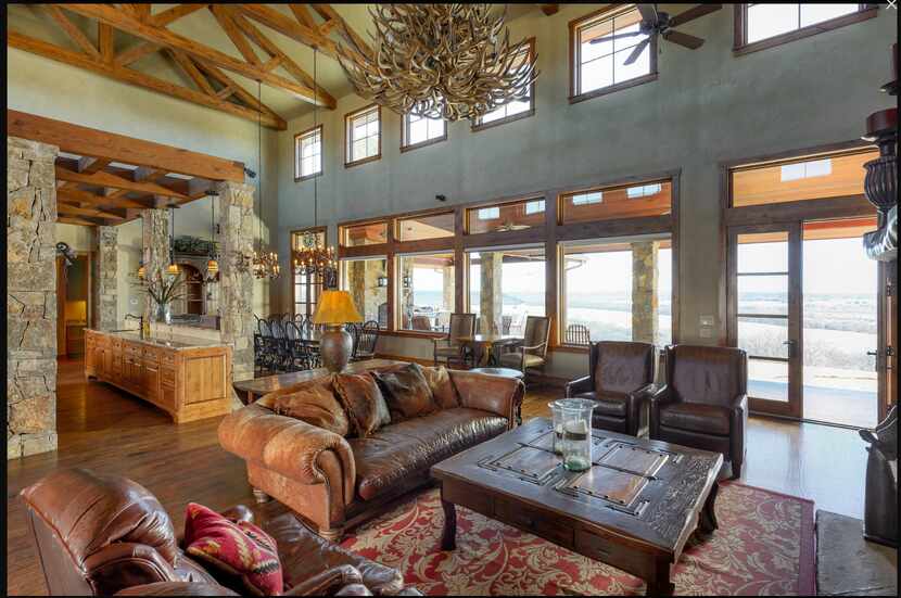 Wildcatter Ranch has a 15,436-square-foot main house.