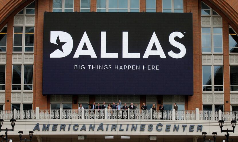 This sign was part of a VisitDallas effort to lure the Republican National Convention to...