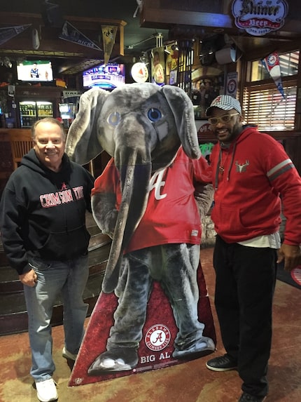 'Bama fans, including radio personality Big Al Mack of Kid Kraddick in the Morning, meet at...