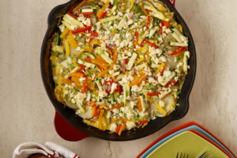 Looking for a tasty meal on the cheap? Frittata With Seasonal Produce is among the recipes...