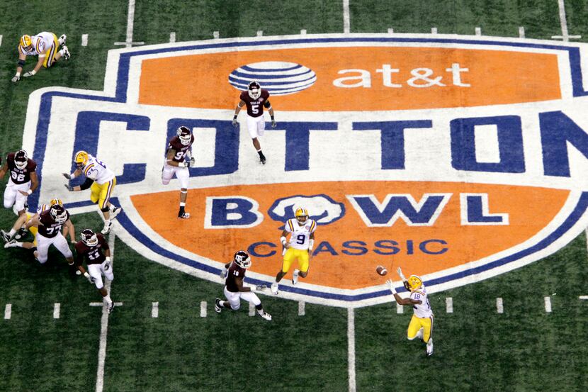 January 6: The 77th Cotton Bowl Classic, featuring Kansas State and Arkansas will be in...