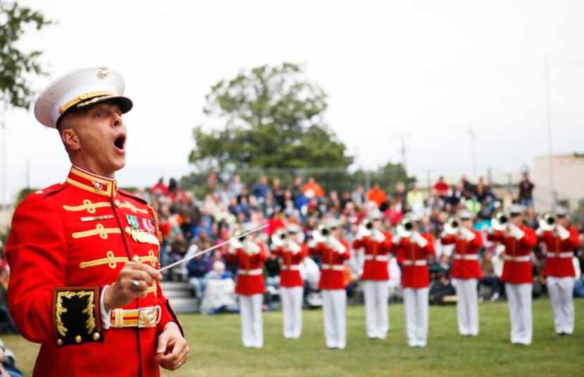 U.S. Marine Drum & Bugle Corps will perform Sept. 26-29 at 4 p.m.