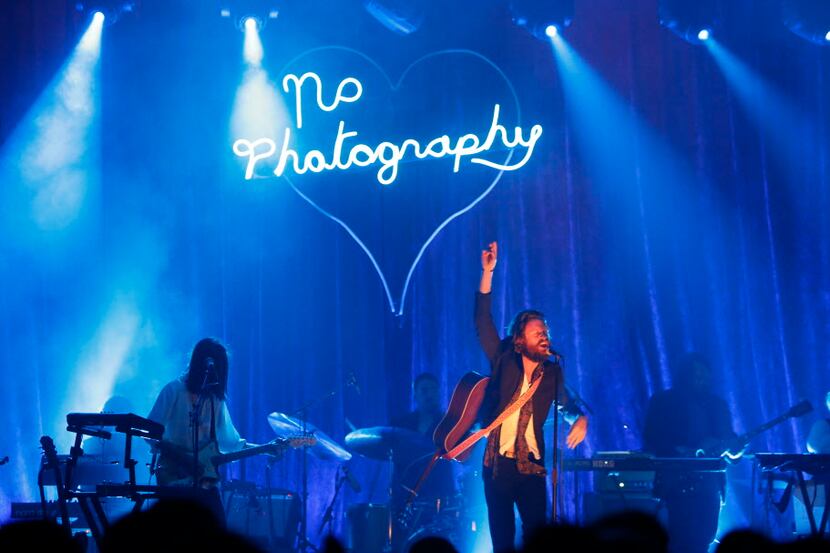  Father John Misty performs at the Granada Theater on April 22 in Dallas.