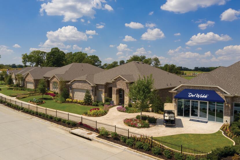 Located in the master-planned community of Trinity Falls, Del Webb at Trinity Falls offers...