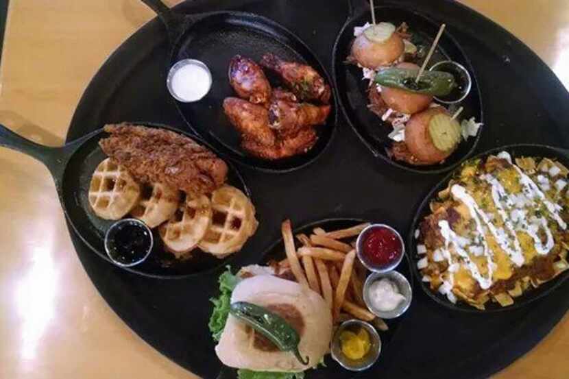 Ace's Ice House and Chop Shop serves wings, sliders and Wagyu burgers.