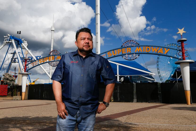 "Fry king" Abel Gonzales Jr., who holds the record for Big Tex Choice Awards, says he was...