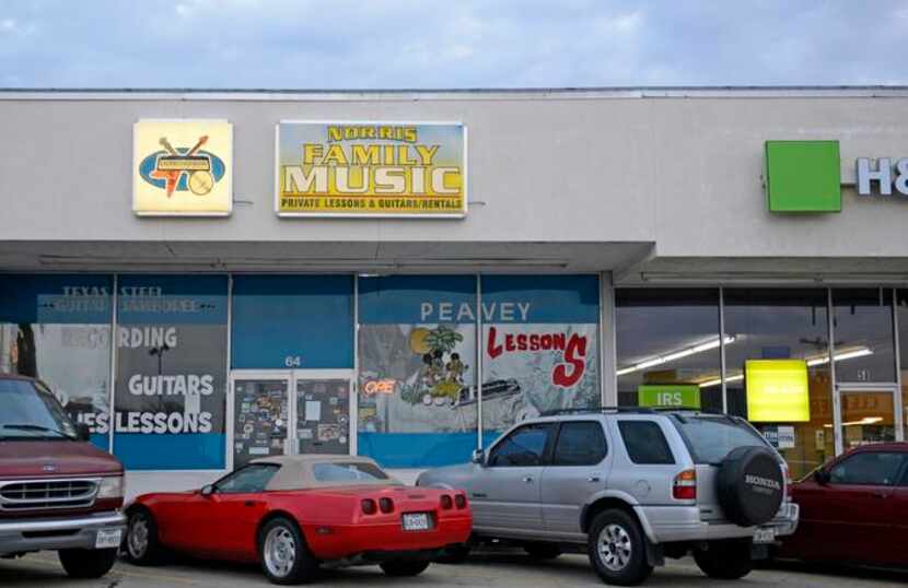 
Norris Family Music is on North Galloway Avenue in Mesquite. The store has been in...