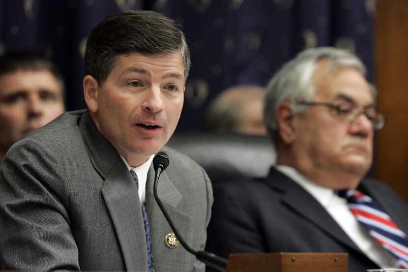  In this 2009 file photo, Rep. Jeb Hensarling, R-Dallas, speaks at a House Financial...