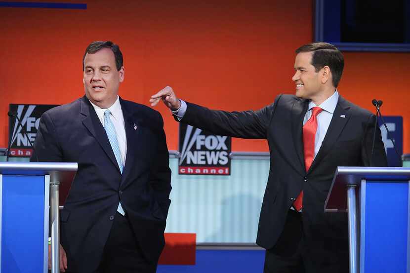 CLEVELAND, OH - AUGUST 06: Republican presidential candidate New Jersey Gov. Chris Christie...