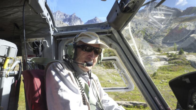 Flying to and from each day's hiking destination by helicopter is one of the highlights of a...