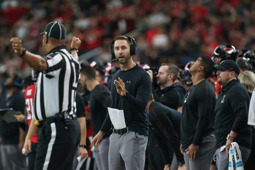 When he was coaching at Texas Tech last season, Kliff Kingsbury said he would consider...