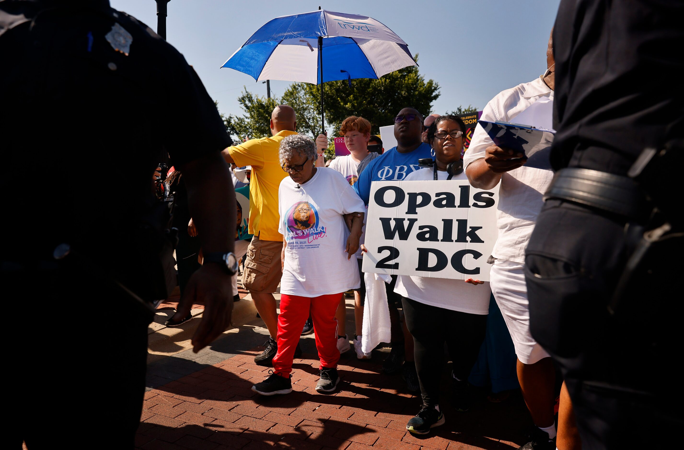 For the first time since her dream of Juneteenth being made a national holiday became...