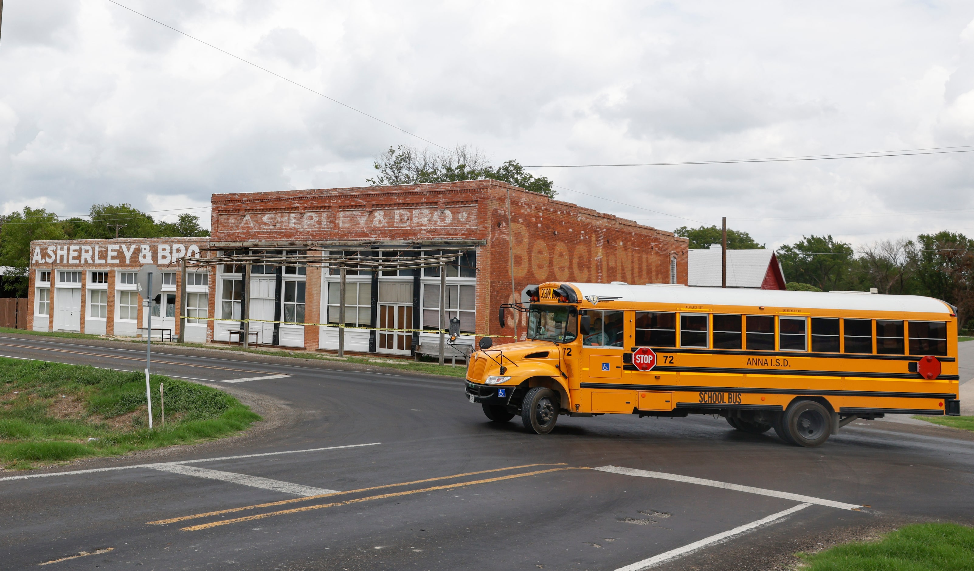 A. Sherley & Bro. Hardware Store, a Texas State Historical Marker, on Tuesday, Aug. 30, 2022...