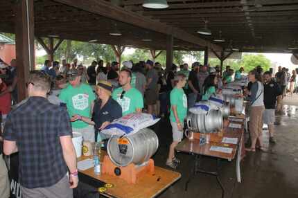 The North Texas Firkin Fest brought brewers together to taste Texas craft beer from casks...