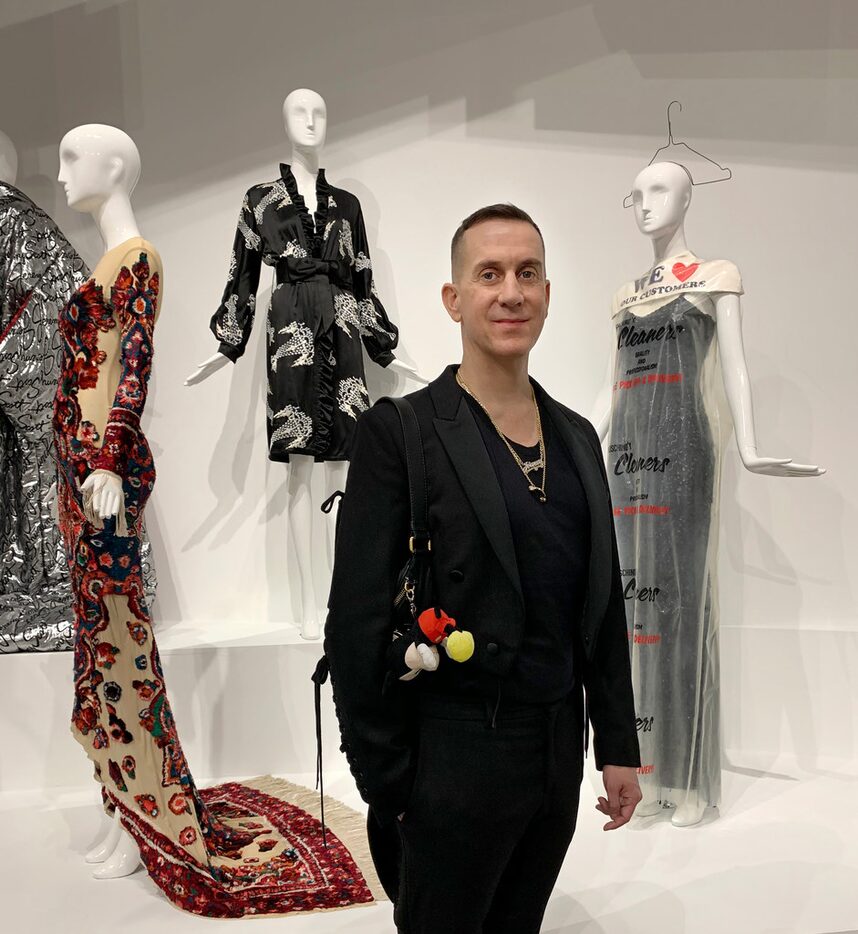 American designer Jeremy Scott at his exhibition VIVA AVANT GARDE: A JEREMY SCOTT...