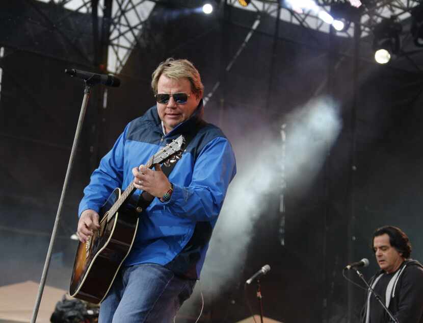 Pat Green performs during the March Madness Music Festival in Dallas on Sunday, April 6,...