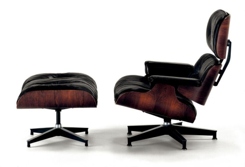 The requisite lounge for lairs: The iconic Eames Lounge Chair and Ottoman, $4,499,...