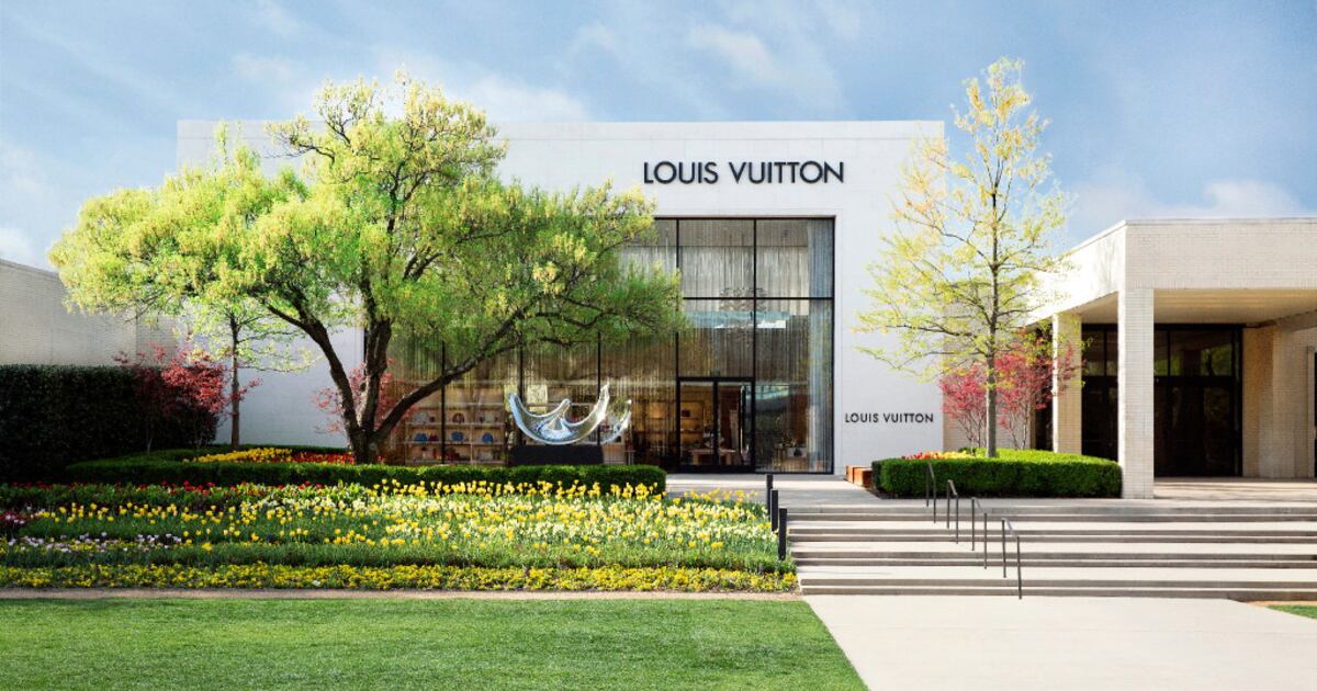 Louis Vuitton has doubled its space at NorthPark, making it way