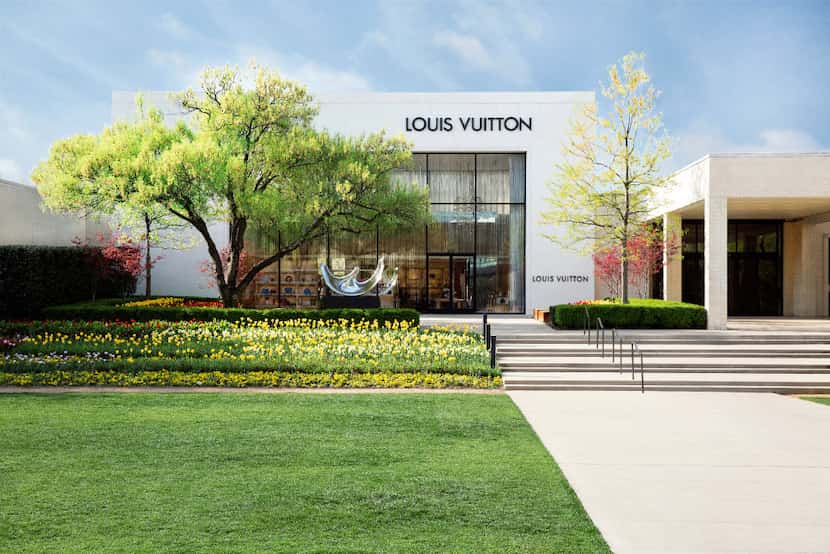 When completed in late July, Louis Vuitton's NorthPark Center store will occupy 10,397...