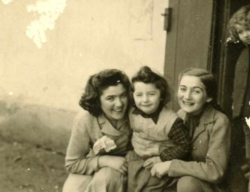 Claire Sternberg, Magda Sternberg, and their niece, Fritzi, who died in Auschwitz. Fritzi...