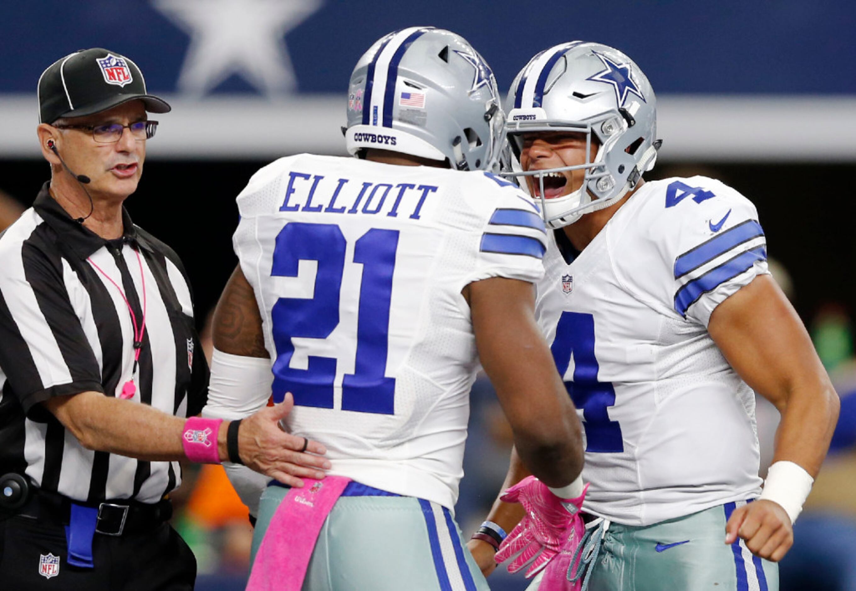 Dak Prescott, Ezekiel Elliott both in top five of 2016 NFL re-draft;  neither goes No. 1 overall